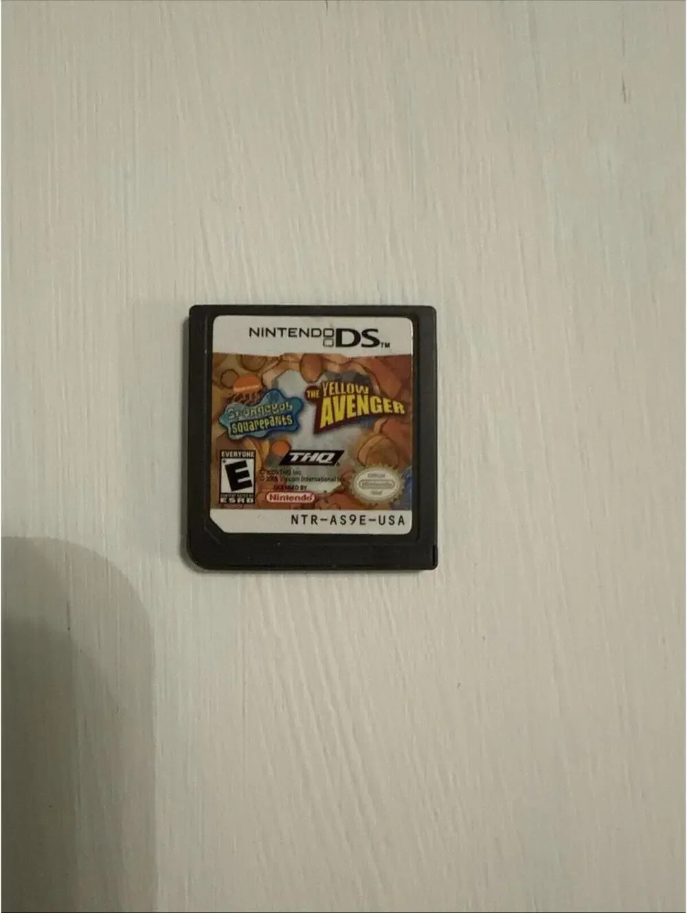 SpongeBob SquarePants: Yellow Avenger DS Cartridge 2005